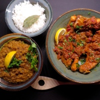 Red Lentil (vegan), one pot curry